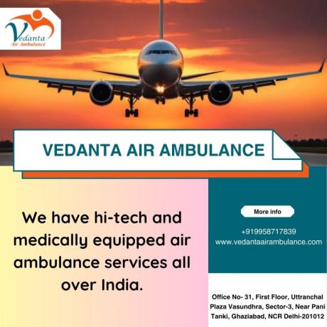 low-fare-air-ambulance-with-full-medical-system-in-lucknow-via-vedanta-big-0